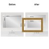 Amanti Art Mirror Makeover Bathroom Mirror Frame Border Kit - Fully Assembled Peel and Stick Frame - Mirror NOT Included - Parlor Trim - 4 of 4