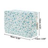 Unique Bargains Women's Floral Octagonal Travel Cosmetic Bag 1 Pc - 2 of 3