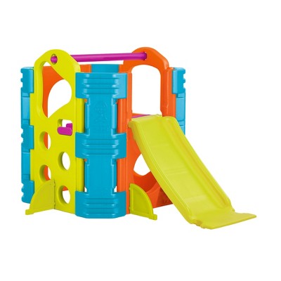 childrens plastic playhouse with slide