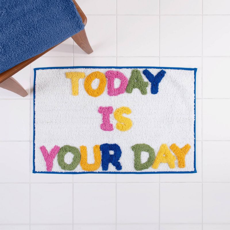 &#39;Today Is Your Day&#39; Bath Rug - Allure Home Creations, 3 of 6