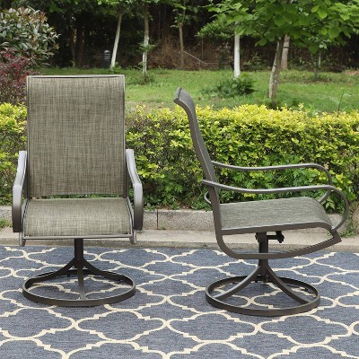 target swivel patio chairs