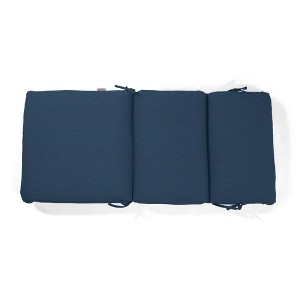 Casual Cushion Solid Sunbrella Fabric 1-Piece Indoor/Outdoor Two Ply High Back/Recliner Cushion, 22"W x 46"L - 1 of 4