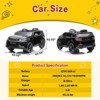 Ride on Car for Kids, 12V Battery Powered Sports Car with 2 Speeds, Parent Control, Sound System, LED Headlights and Hydraulic Doors for 3-8 - 4 of 4
