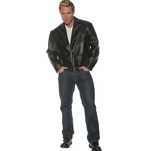 Underwraps Costumes Men s Greaser Jacket Costume Size XX Large Black