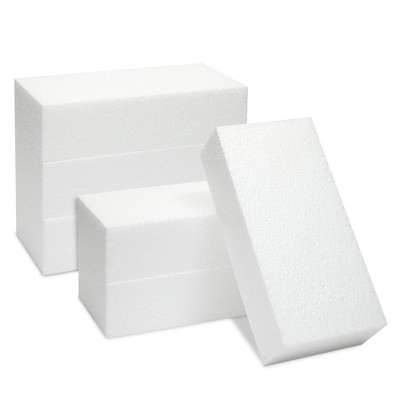 Juvale 1-Inch Thick Foam Rectangle Blocks for Kids Crafts, Polystyrene  Boards for DIY Sculpture, 12x4x1 In, 12 Pack