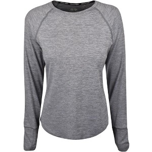 Snake Eyes Golf Ladies Long Sleeve Crewneck UP50+ - 1 of 2