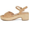 Women's Plus Size WIDE FIT Visionary Platform - honey | CITY CHIC - 4 of 4