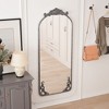 PAGED 58"x24" Full Length Mirror,Wall Mounted Full Body Mirror with MDF Backboard,Suitable for Bedroom,Living Room,Cloakroom - 2 of 4