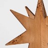 9" Burl Wood Star Tree Topper - Threshold™ designed with Studio McGee - 3 of 3