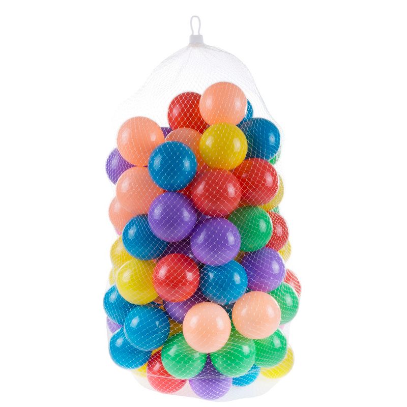 Toy Time Kids Popup 6-Sided Ball Pit With 200 Balls, 5 of 9
