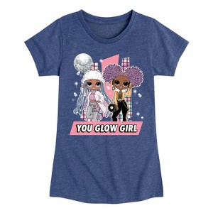Girls' - LOL Surprise! - Winter Dolls Fitted Short Sleeve Graphic T-Shirt - 1 of 4
