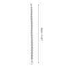 Unique Bargains Faux Pearl Handbag Strap Silver Tone 1 Pc - 2 of 4