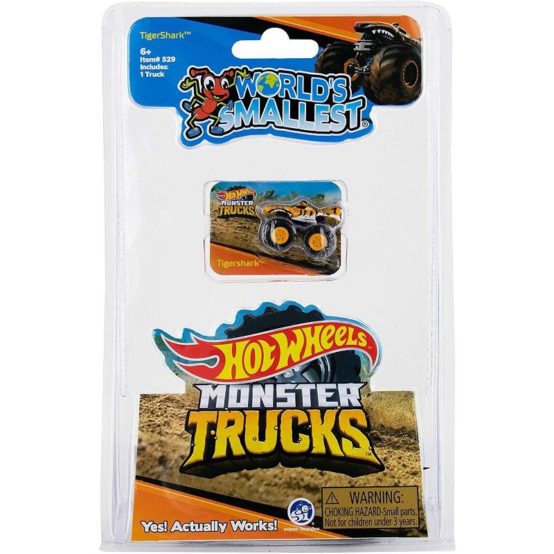Super Impulse World's Smallest Hot Wheels Monster Trucks Series 2 | One Random, 1 of 5
