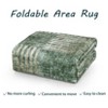 Low Pile Plaid Indoor Area Rug in Charcoal - Stain & Slip-Resistant Low Maintenance Washable Carpet - 4 of 4