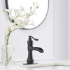 BWE Single Hole Single-Handle Low-Arc Bathroom Faucet - 2 of 4