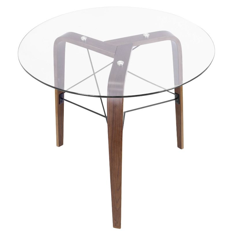 34" Trilogy Round Dining Table - LumiSource, 3 of 15