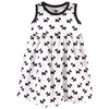 Hudson Baby Infant Girl Cotton Dress, Cardigan and Shoe 3pc Set, Scottie Dog, 3-6 Months - 3 of 4