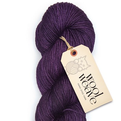 Woolweave Superwash Merino Wool Yarn - Hand-Dyed DK Weight, 100g, 240 Yards