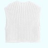 Coolmee Womens Chunky Knit Sweater Vest Casual Sleeveless Button Down Cardigan with Pockets - 2 of 2
