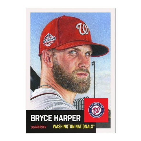 Topps Washington Nationals #13 Bryce Harper Mlb Topps Living Set Card :  Target