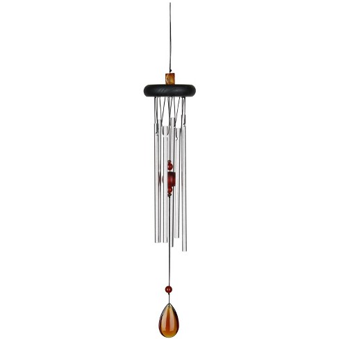 Woodstock Chimes Signature Collection, Woodstock Chakra Chime, 17'' Amber Wind Chime CCAB - image 1 of 4