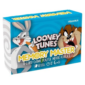 Aquarius Puzzles Looney Tunes Memory Master Card Game - 1 of 4