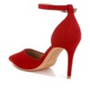 Ushra Microfiber Stiletto Sandals - 3 of 4
