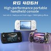 Voacle RG406H Retro Handheld Game Console,RG 406H Android 13 System Unisoc T820 Processor 4.0 Inch Touch Screen Support 1080 DP(Transparent Purple) - 2 of 4