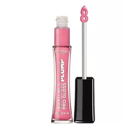L'Oreal Paris Infallible Plumping Lip Gloss - Blush Gleam - 0.21 fl oz
