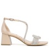 LifeStride Womens Captivate Strappy Block Heel Dress Sandals - 3 of 4