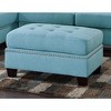 Maliang Modern Sectional Sofas with Cushion & Pillows, 3pcs Living Room Furniture, Reversible Chaise, Sofa And Ottoman - 4 of 4