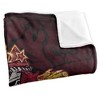 Harry Potter Blanket, 50"x60" Hogwarts House Crest Gryffindor Silky Touch Super Soft Throw Blanket - 3 of 4