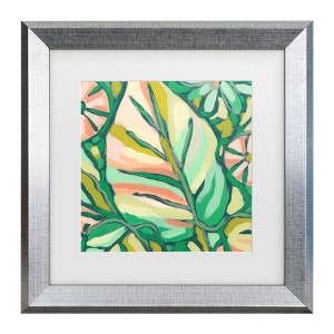 Trademark Fine Art - June Erica Vess  Candy Tropicals Iii Matted Framed Art - 1 of 4