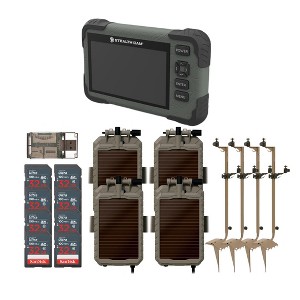 Stealth Cam Mounting Post for Camera& Solar Pak with Battery Bundle (4 Pack) - 1 of 4