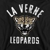 University of La Verne Official Leopards Logo Adult Pull-Over Hoodie, Black - 2 of 4