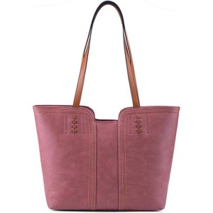 Tote Bag for Women Top Handle Satchel Purse - 1 of 4
