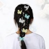 Unique Bargains Long Tassel Faux Pearl Hair Chain 2Pcs - 4 of 4