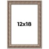 PosterPalooza | Ornate Gold Picture Frame - UV Acrylic, Foam Board Backing, Hanging Hardware - 2 of 4