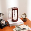 TopComfy Decorative Object Wood Frame Sand Timer for Home and Office Decor, Brown, 5.75"*5.75"*11.75" - 2 of 4