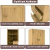 Home Imports Emporium 40” Extra Wide Multipurpose Bedroom Storage Cabinet, 71” Tall Pantry Storage Cabinet with Adjustable Shelves - 2 of 4