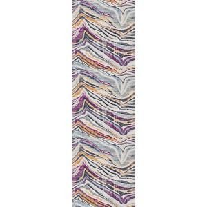 Rug Branch Contemporary Boho Zebra Indoor Rug - 1 of 4