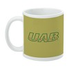 Alabama at Birmingham Secondary Logo Ceramic Coffee Mug Novelty Gift Mugs for Coffee Tea and Hot Drinks 11oz White - 3 of 4