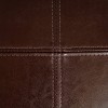 Set of 4 Pertica T-stitch Dining Chairs Chocolate Brown - Christopher Knight Home: Upholstered, Transitional Style - 4 of 4