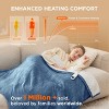 Bedsure | Electric Heated Blanket Soft & Washable Solid Flanne - 3 of 4