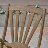 Sunview 2pk Acacia Wood Recliner Rocking Chairs: Patio Seating, Weather-Resistant - Christopher Knight Home - 3 of 4