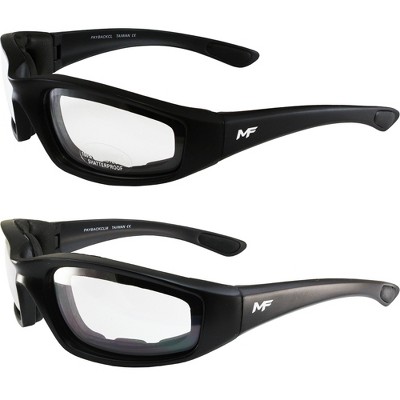 2 Pairs of MotoFrames Payback Safety Motorcycle Glasses