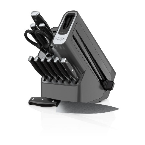 Ninja Foodi NeverDull Premium 12-Piece Knife Block Set with Built-in  Sharpener System Black & Silver K32012 - Best Buy