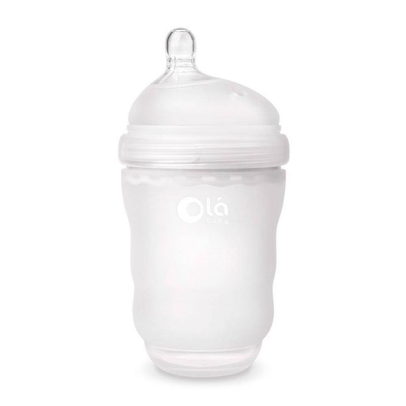 Olababy Silicone Gentle Baby Bottle - 8oz, 1 of 14