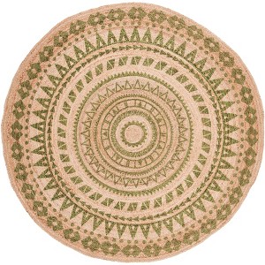 Natural Fiber NF802 Hand Woven Indoor Rugs - Safavieh - 1 of 3