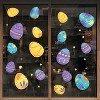 3 Packs Easter Egg Cartoon Glass Window Decoration Wall Sticker, Specification: Rainbow - 4 of 4